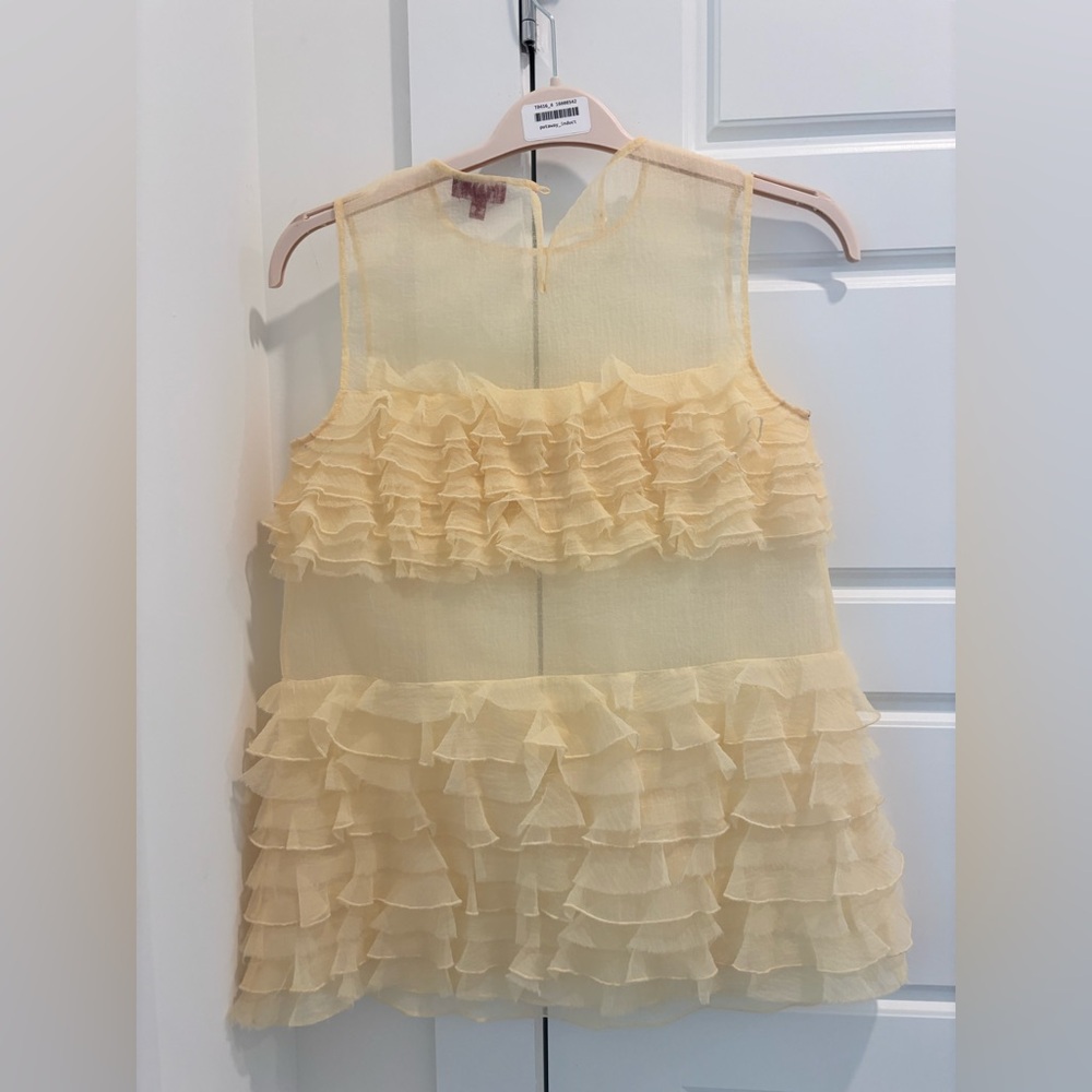 Staud | Myrtle Ruffle Top - Picture 3 of 3